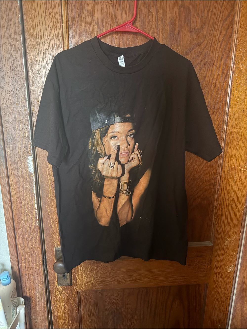 Black Graphic Short Sleeve Tee - Photo Print